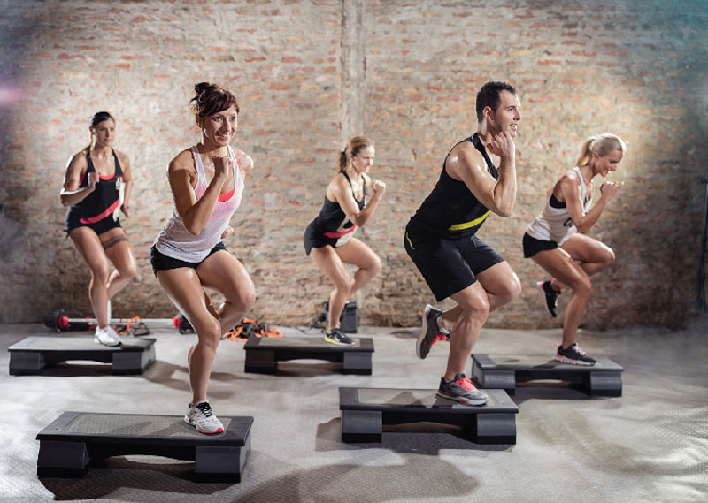 STEP AEROBIC